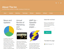 Tablet Screenshot of abouttheinn.com